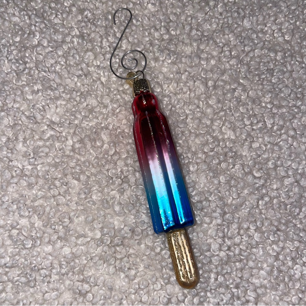 Old World Christmas glass bomb pop ornament - Picture 4 of 4